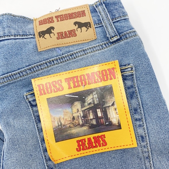 Ross Thomson Men's Straight Leg Jeans - Picture 3 of 15